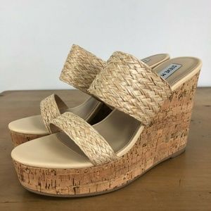 sunrise espadrille wedge slide sandal